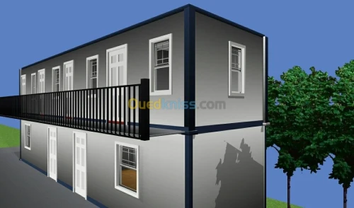 Fabrication de chalets et cabines