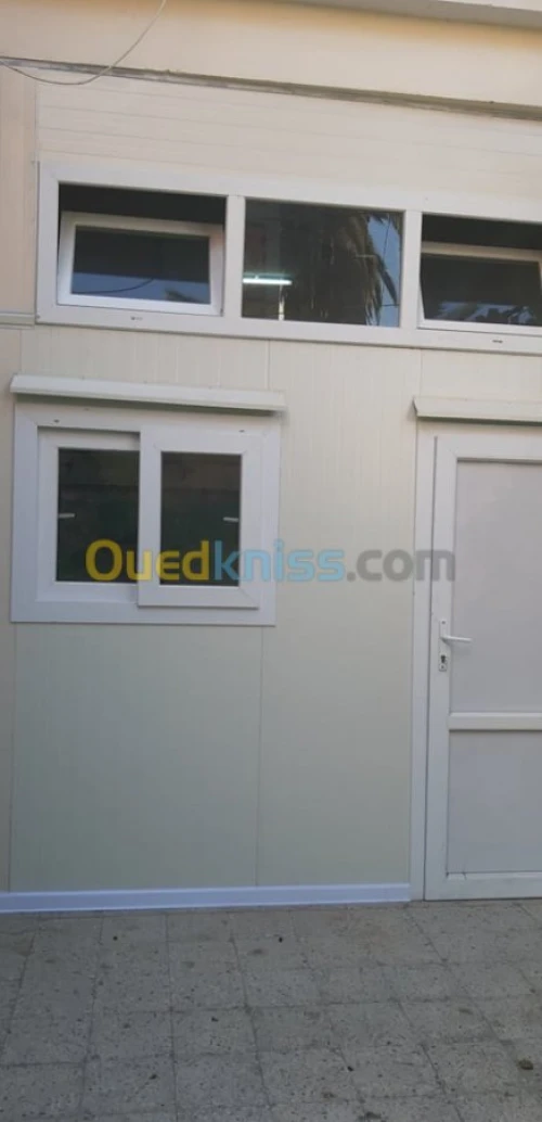 Fabrication de chalets et cabines