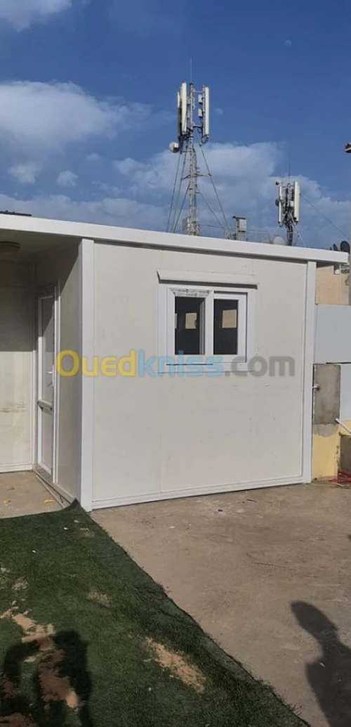 Fabrication de chalets et cabines