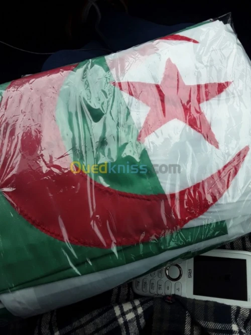 les drapeaux national algerien
