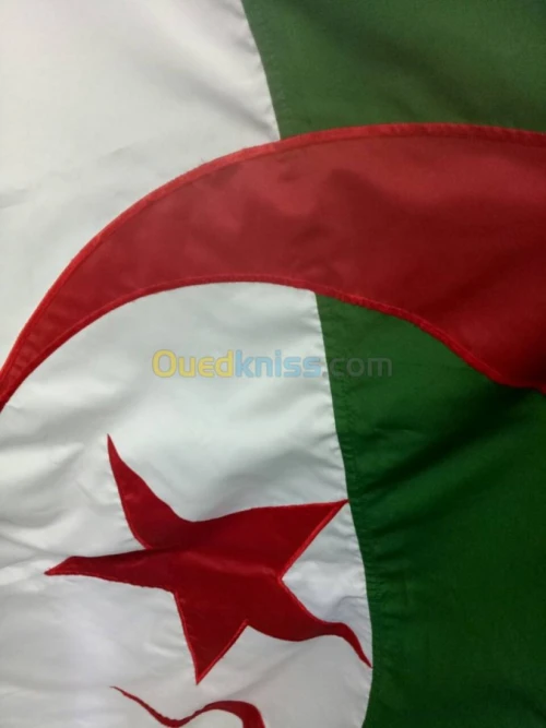 les drapeaux national algerien