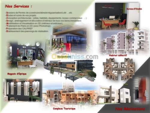 Bureau d'étude en Architecture