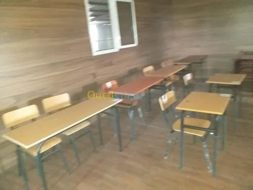 Fabrication mubles scolaire 