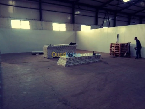 Vendre et montage des chambres froide