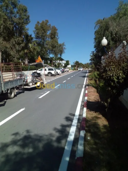  travaux de signalisation routière