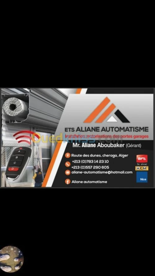 installation et motorisation des porte