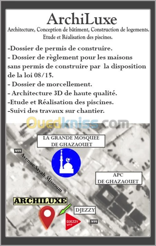 Aménagement ;Construction ; Rénovation
