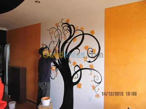 fresque murale