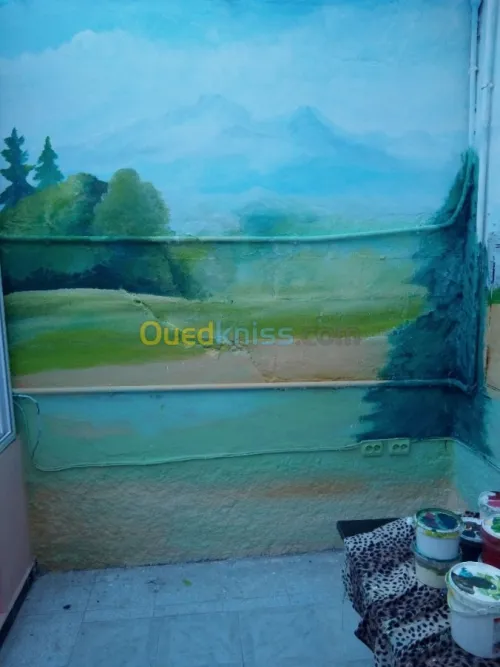 fresque murale