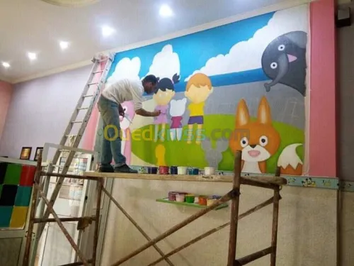 fresque murale