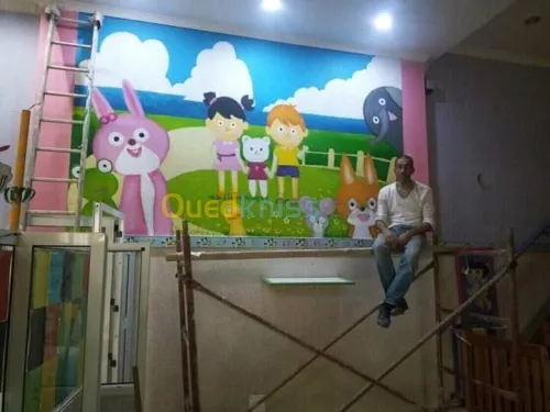 fresque murale
