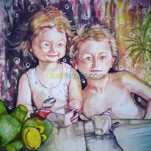Dessin portrait hypperréalistes  