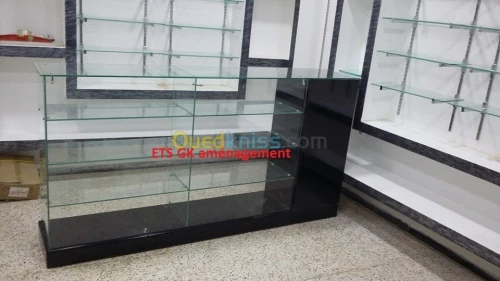 Vitrine en verre