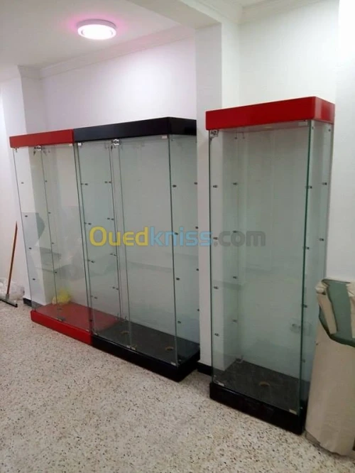 Vitrine en verre