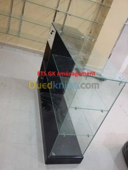 Vitrine en verre
