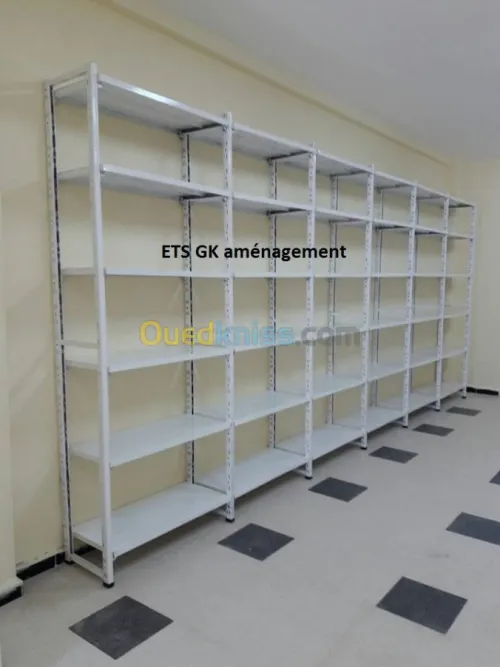 Rayonnage métallique archive 