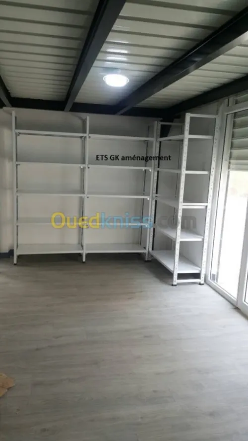 Rayonnage métallique archive 