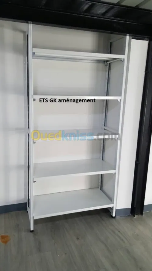 Rayonnage métallique archive 