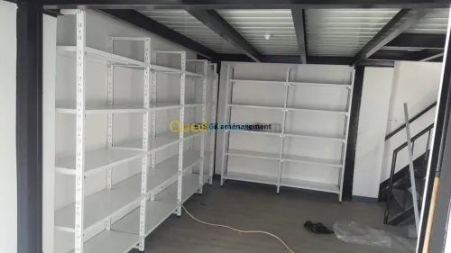 Rayonnage métallique archive 