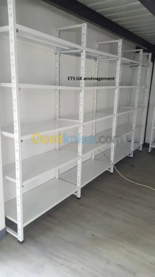 Rayonnage métallique archive 