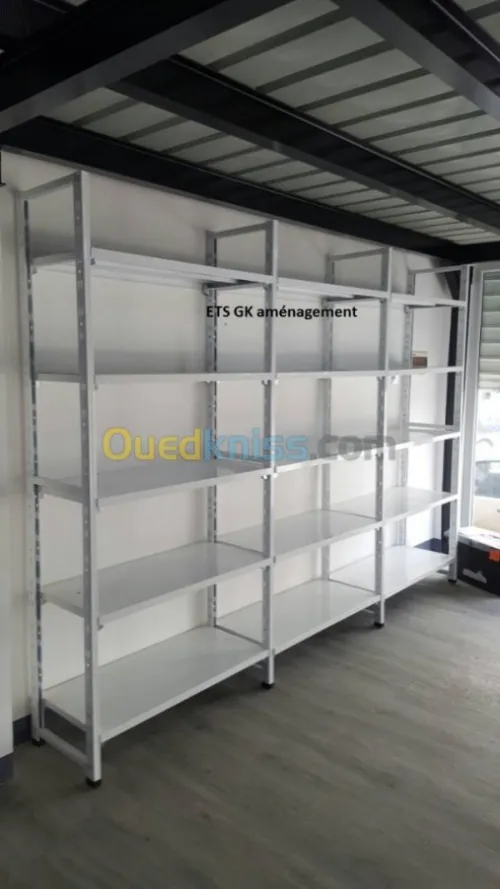 Rayonnage métallique archive 