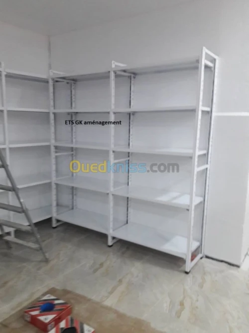 Rayonnage métallique archive 