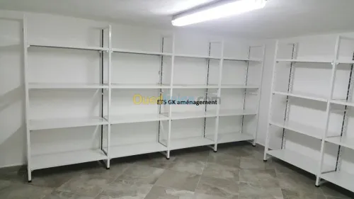 Rayonnage métallique archive 