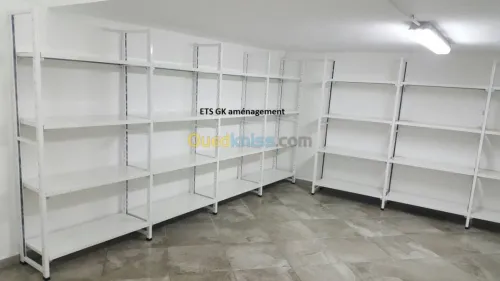 Rayonnage métallique archive 