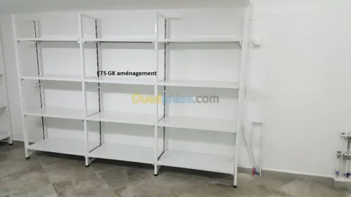 Rayonnage métallique archive 