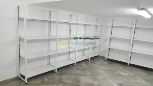 Rayonnage métallique archive 