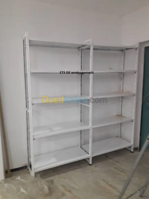 Rayonnage métallique archive 