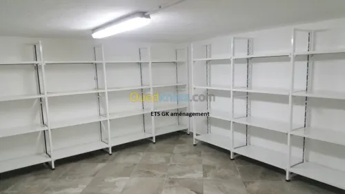 Rayonnage métallique archive 