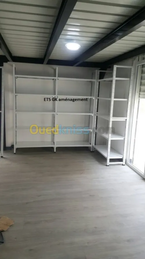 Rayonnage métallique archive 