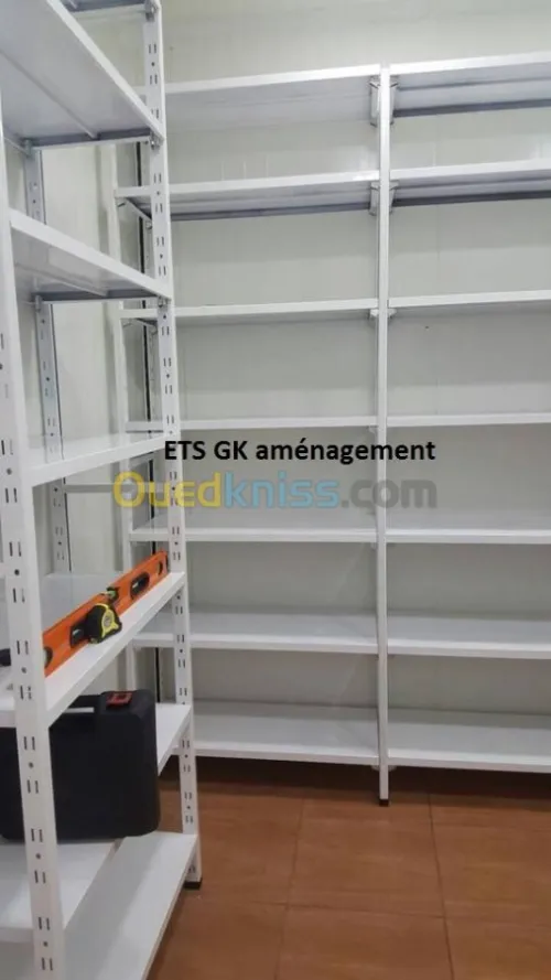 Rayonnage métallique archive 