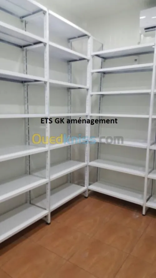 Rayonnage métallique archive 