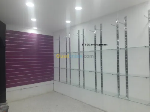 Tous aménagement de magasin 