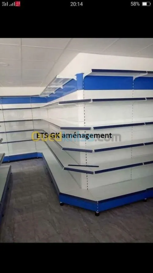 Tous aménagement de magasin 