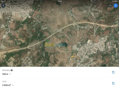 Vente Terrain Jijel Emir abdelkader