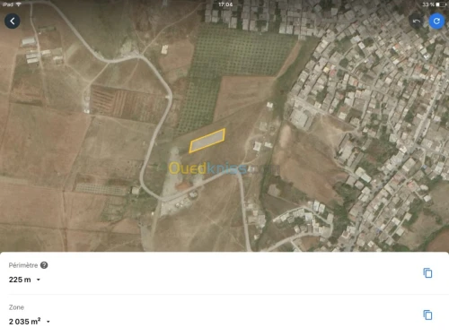 Vente Terrain Jijel Emir abdelkader