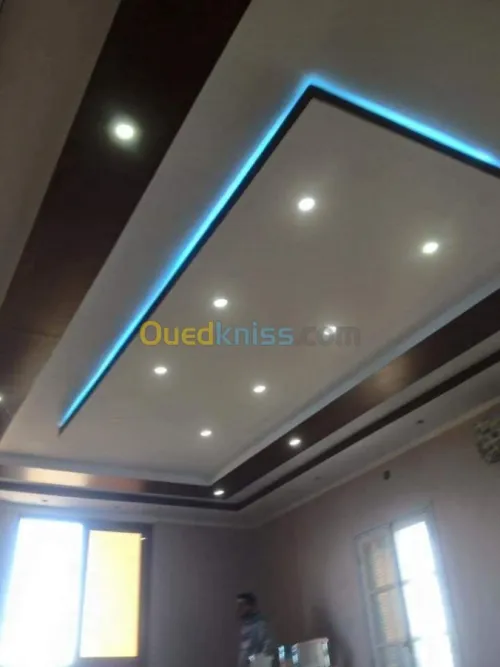 Placo platre et peinture