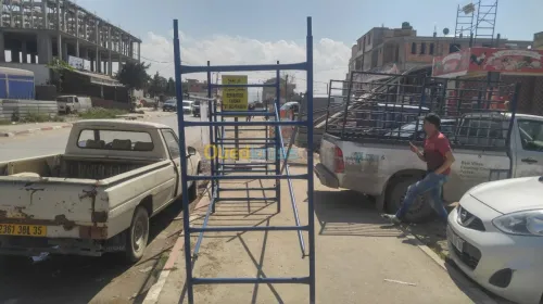 Fabrication echafaudage