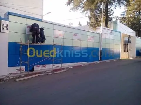 Alucobond  et muredau