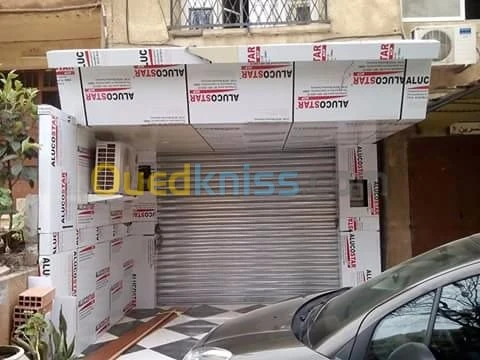 Alucobond  et muredau