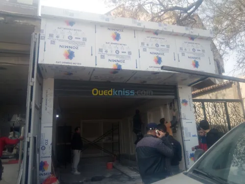 Alucobond  et muredau