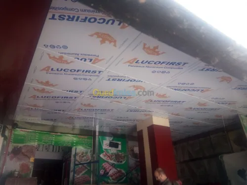 Alucobond  et muredau