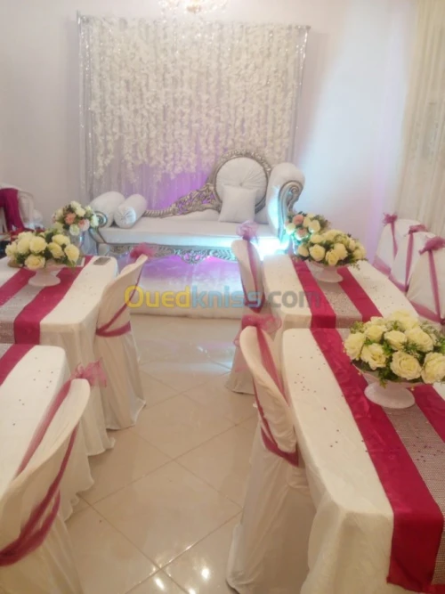 Decoration mariage a domicile