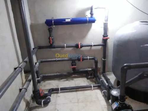 realisation piscine et traitment leau