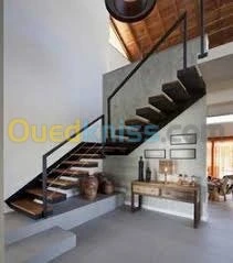 construction d'escalier moderne
