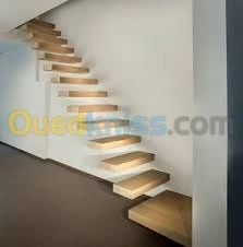 construction d'escalier moderne