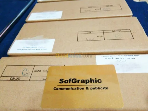 Impression de cartes visite PVC